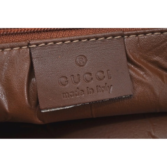 Authentic LIMITED EDITION AUTH GUCCI Sherry Line Shoulder Bag GG Canvas - Picture 12 of 16